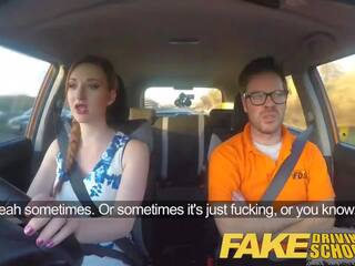 Fake driving school posh freaky redhead with ginger grumbulan | xhamster