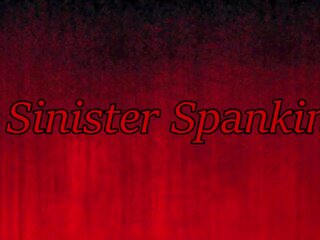 A Sinister Spanking: Free HD dirty film video 85