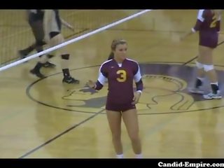 Outstanding Volleyball Blondie