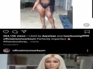 Mizztwerksum Instagram Twerk Compilation, adult video df | xHamster