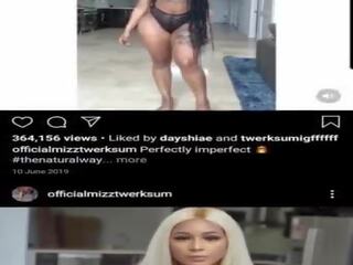 Mizztwerksum instagram twerk 彙編, 成人 視頻 df | 超碰在線視頻