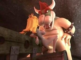 公主 桃 性交 由 bowser