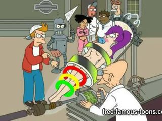 Futurama बनाम griffins हार्डकोर xxx फ़िल्म पॅरोडी