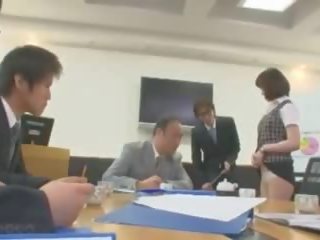 Japanese Boring Meeting Needs a MILF to Cheer up: xxx clip 91