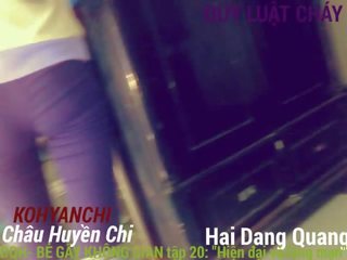 Teen teenager Pham Vu Linh Ngoc shy peeing Hai Dang Quang school Chau Huyen Chi whore