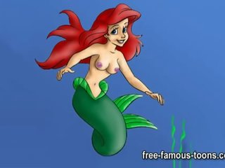 Mermaid ариел хардкор оргии